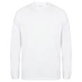 thumbnail image 1 of SF - Camiseta Slogan de Manga Larga para Adultos Unisex (Blanco), 1 of 1