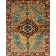 thumbnail image 1 of Ahgly Company Machine Washable Indoor Rectangle Abstract Saffron Red Area Rugs, 7' x 10', 1 of 7