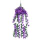 thumbnail image 1 of Flor artificial Vine Montado en la pared Decoración floral Artificial Violet Vine Home Hotel Decoración, Azul Scienceny HA6541-04B, 1 of 6
