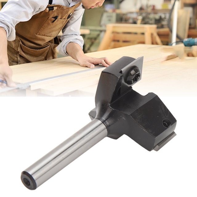 Inserte la broca para spoilboard acero con alto contenido de carbono diámetro de corte de 1-1/2 pulgadas fácil instalación broca enrutadora de 3 flautas para ranurado de ANGGREK Otros