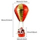 thumbnail image 2 of Globo De Aire Caliente De Papá Noel De Navidad Adornos Colgantes De Navidad Decoración De Globo De Aire Caliente De Navidad Para Navidad Fiesta De Navidad De Año Nuevo matsuzay HA037956-00, 2 of 6