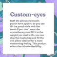 thumbnail image 5 of Asutra Silk Eye Pillow For Sleep, Purple | Filled W/lavender & Flax, 5 of 5