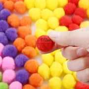 yulier 100 Pieces 1 Inch Pom Poms , Multicolor Pom Poms Arts and Crafts, Soft Craft Pom Poms for DIY Crafts Decorations