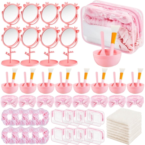 Set de suministros para fiestas de spa Shinylin con cuenco para mezclar mascarillas