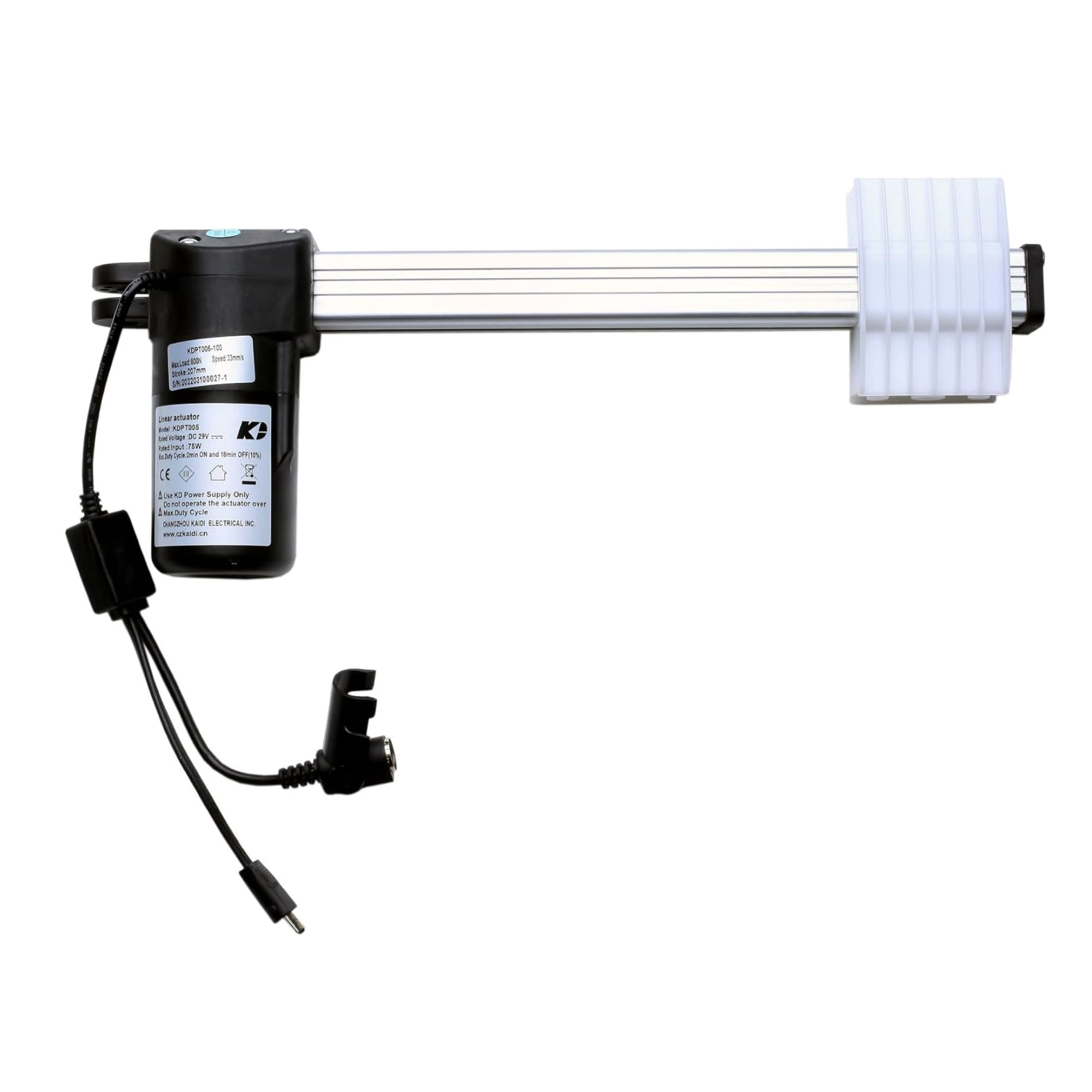 Kaidi Linear Actuator Motor Kit Model KDPT005-100 Replacement for Lift Chairs Power Recliner Sofa