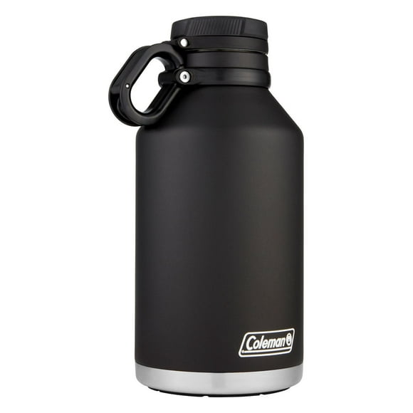 Coleman Stainless Steel Insulated Growler, 64 oz (1.9 L), Black