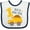 White and Navy, variant on Inktastic Dump Truck 1st Birthday Boys or Girls Baby Bib