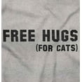 thumbnail image 2 of Free Hugs for Cats Cute Pet Lover Women's Plus Size Graphic Tee Brisco Brands 4X, 2 of 5