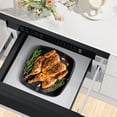 thumbnail image 2 of Hamilton Beach 24" 1.2 Cu. ft. Built-in Drawer Microwave Oven, 1000 Watts Electric Drawer Oven with Touchscreen Control, Stainless Steel, 2 of 8