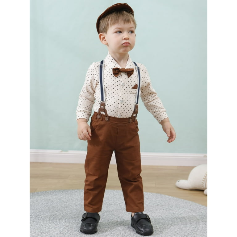 Tie Romper Dress Baby Boy CARETOO Baby Boy Clothes Suits Formal