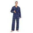 thumbnail image 3 of Kolipajam Men's 100% Cotton Flannel Pajama Set Yarn Dyed Pjs for Men Bottom with Pockets M, 3 of 5