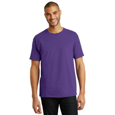 Hanes Men's 100 Percent Cotton Tagless T-Shirt - 5250