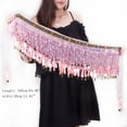 thumbnail image 2 of Womens Workwear Skirts Boho Fringe Sequin Tassel Belly Dance Scarf Rave Party Belts For And Girls Daily-Wear, 2 of 2