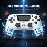Wireless Controller Dual Vibration Gamepad Compatible With P4/P4 Slim/P4 Pro/Windows PC Controller