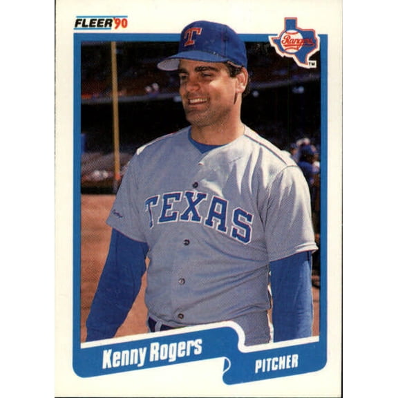1990 Kenny Rogers Fleer Baseball Card #311