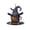 B, variant on Stained Glass Halloween Teacup Lamp with Witch Hat & Bat Design, Hanging Decor Light for Home & Parties