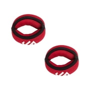 j/fit 1lb Soft Neoprene Red Ankle Weights (Pack 2)