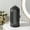 Dark Black, variant on Makeup Brush Holder with Lid Cosmetic Tools Organizer 360 Rotating Waterproof Dustproof Beauty Brushes Storage for Vanity, All Green