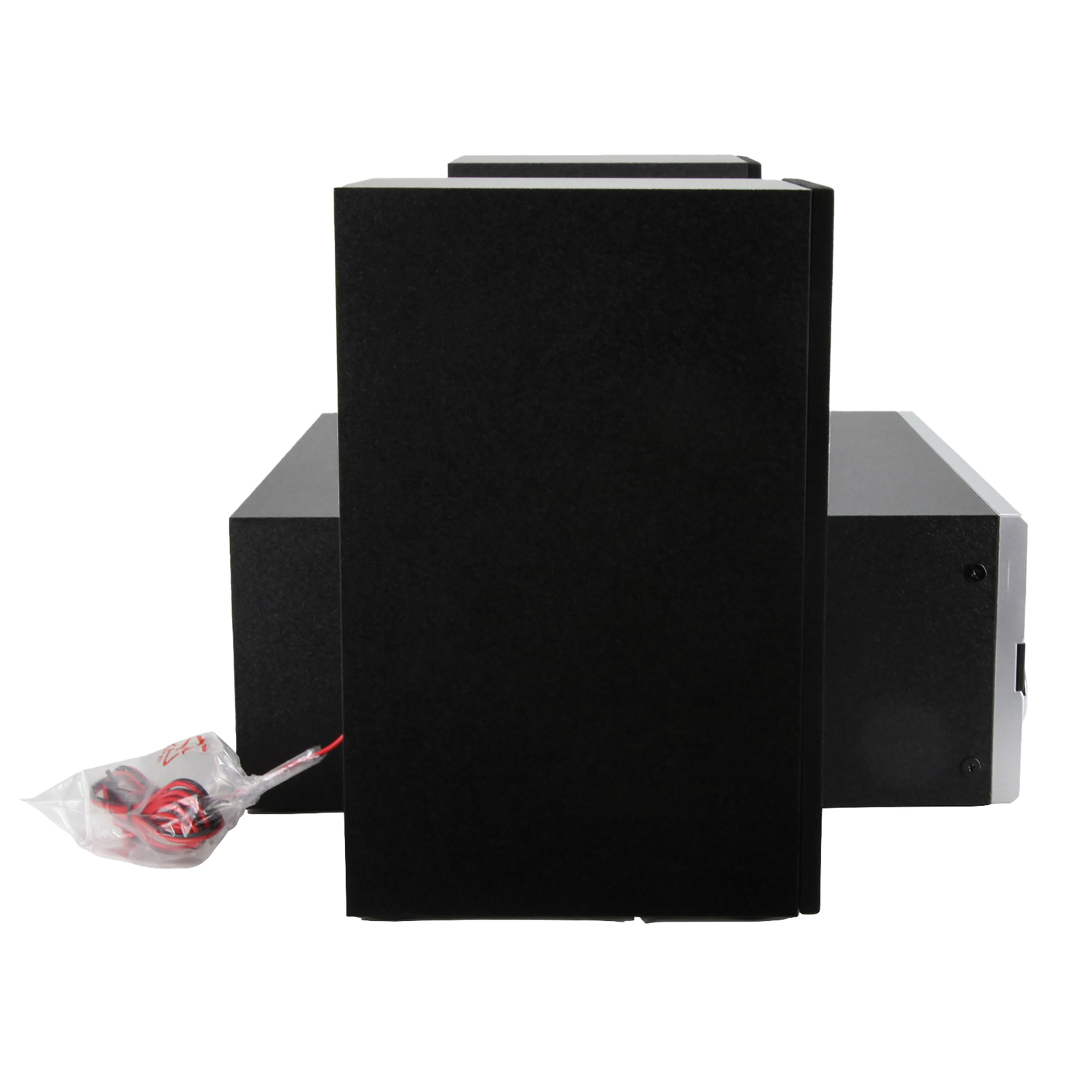Victor Milwaukee Desktop Home Stereo System with CD Player, FM Radio, Detached Speakers, and Bluetooth