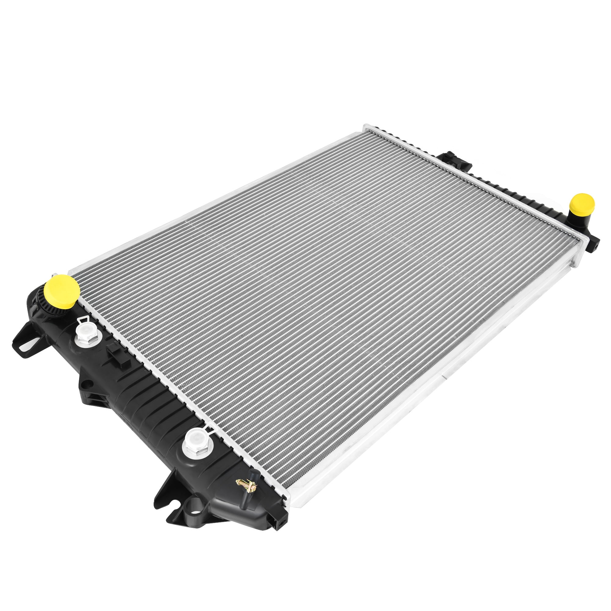LEDKINGDOMUS Aluminum Radiator for 2006-2010 Chevy Silverado/GMC Sierra 2500/3500 HD Classic V8 6.6L - Direct Fit High Efficiency Leakproof Design