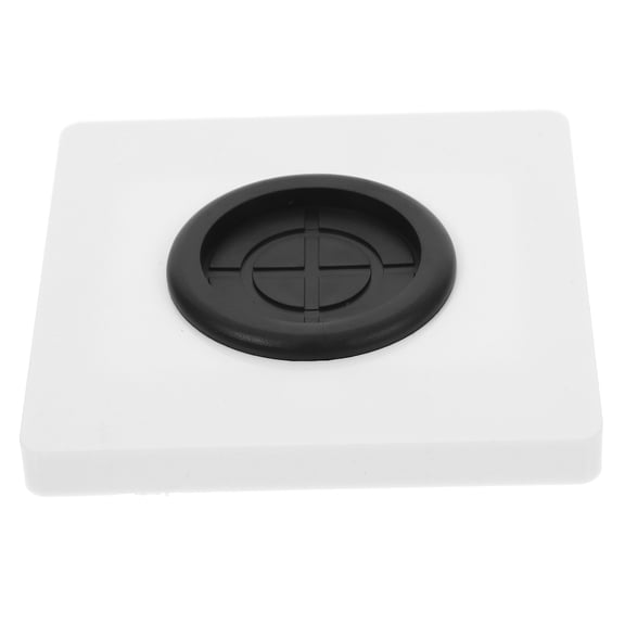 ETEREAUTY White Sturdy Wall Plate Cover with Cable Pass Through for Office and Home Use