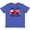 Vintage Royal Blue, variant on Inktastic Papa's Little Firefighter Youth T-Shirt