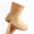 thumbnail image 4 of Khaki Women'S Durable Rain Boots With Functional Design, Ideal For Outdoor Work And Play, 4 of 9