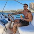thumbnail image 2 of Ekouaer Mens Swim Trunks 7 Inch Quick Dry Board Shorts Swimwear Bathing Suits with Mesh Liner 2 in 1 Surf Swimming Short with Pockets, 2 of 6