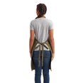 thumbnail image 3 of Artisan Collection by Reprime RP121 Unisex ‘Barley’ Contrast Stitch Sustainable Bib Apron, 3 of 3
