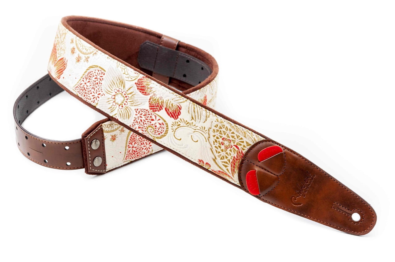 RightOn! Strap Mojo HOKKAIDO Guitar Strap Beige