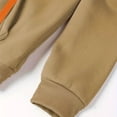 thumbnail image 4 of Sudadera con capucha para hombre, estilo casual, deportivo, de color liso, con cremallera y bolsillo, de manga larga, blusa de poliéster., 4 of 6