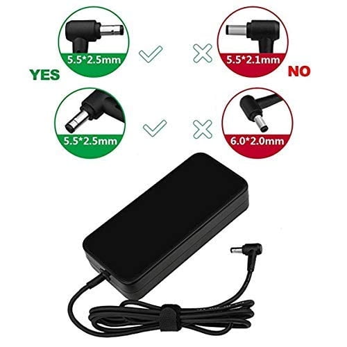 Adaptador de CA de 120 W Compatible Asus Laptop Charge A15-120P1A PA-1