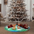 thumbnail image 3 of Lsque Scooby-Doo Print Christmas Tree Skirt with Ties and Velcro,Xmas Holiday Decorations, Adjustable Tree Skirt-30", 3 of 6