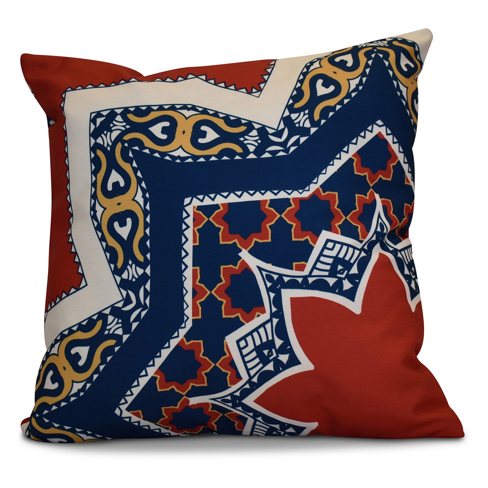 E by Design HH Revival Rising Star Print Outdoor Pillow - image 1 of 6