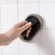 thumbnail image 4 of Yuarrent Cepillo de baño de pared de descontaminación resistente, herramientas de limpieza, mango de esponja, ranura para inodoro, alfombra de ducha, Suministros de limpieza para el hogar Blanco Yuarrent HA080581-01, 4 of 6