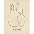thumbnail image 2 of Green, Jacob 15x18 White Modern Wood Framed Museum Art Print Titled - Greek Blessing II, 2 of 4
