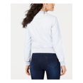 thumbnail image 2 of GUESS Womens Ivory Zip Up Jacket M, 2 of 2