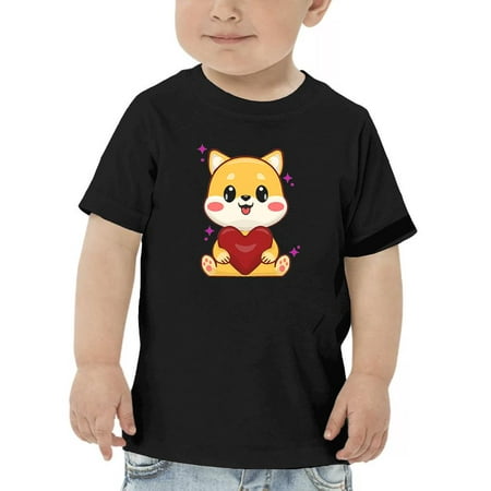 

Cute Shina Inu W Heart T-Shirt Toddler -Image by Shutterstock 3 Toddler