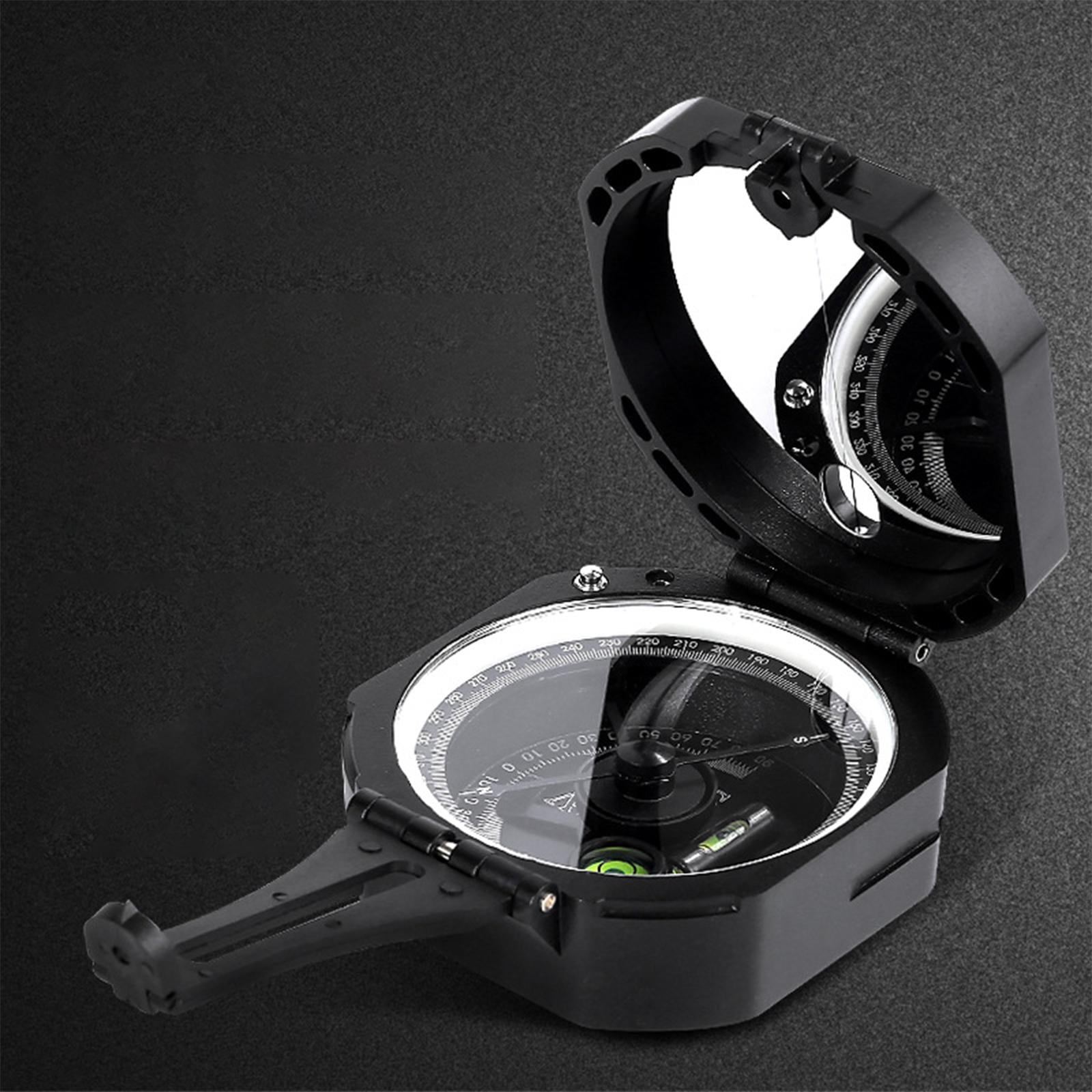 Wswqop Geology Compass Lightweigh Accuracy Transit Compass Pocket for Surveyors Outdoor