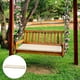 thumbnail image 3 of Cojín de asiento de banco de jardín de 2 pzas Cojín de asiento de sil de Sunnimix cojín del asiento del banco, 3 of 7