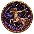 thumbnail image 2 of DIY Zodiac Pearl Painting Kit - 20cm Round Craft Set (Sold Individually, 6 Designs, Plastic), 2 of 6