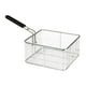 thumbnail image 3 of Colador de cesta para freír de acero inoxidable con mango antideslizante Cesta para freír para cocinar estilo E, 3 of 9