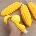 thumbnail image 6 of Stress Relief Corn Toy, Soft Squeeze Decompression Fidget Sensory Pill, Portable Kneading Stretchy Venting Gadget, Office Desk Relaxation Gift for Adults Kids, 6 of 6