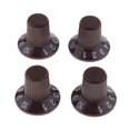 thumbnail image 2 of 4 Piezas Amplificador de Guitarra Top Hat para SG Guitarra Elérica , color marrón Gloria Guitar Top Hat Knobs, 2 of 9