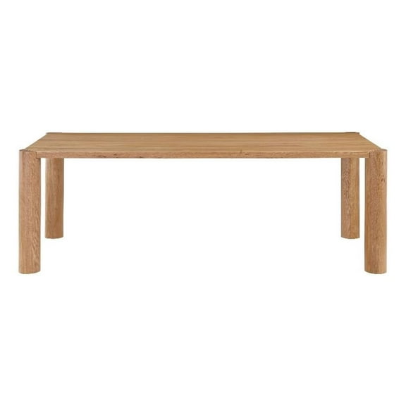 Moe's Home Collection Post Dining Table Wood White