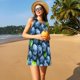 thumbnail image 3 of Balery Fresh Blueberries Vestidos de verano para mujer con estampado: vestido holgado sin mangas, vestido playero informal y cómodo para días calurosos., 3 of 7