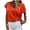 Red, variant on Womens Tops and Blouses Women's Cute Sleeve Loose large Short Sleeve Casual V-Neck Top clothes under $10.00