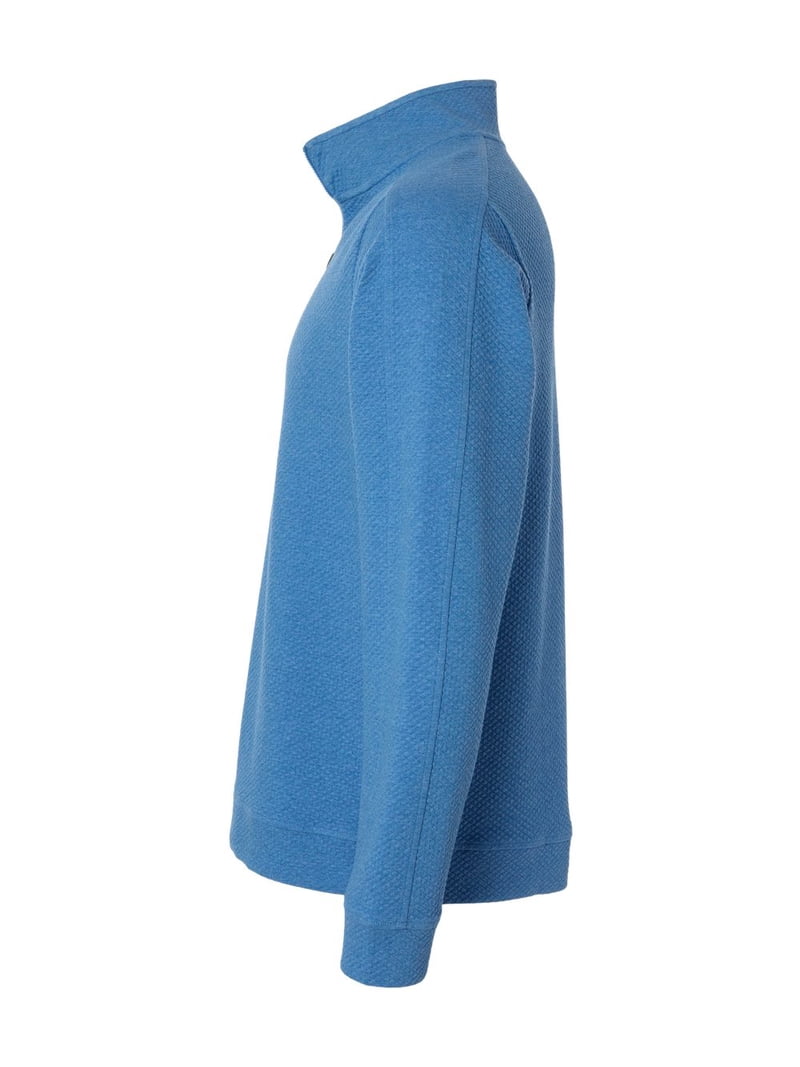 North End NE725 Men's Spirit Textured Quarter-Zip Pullover-Light