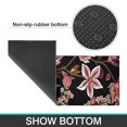 thumbnail image 6 of Pioneer Flower Floral Print Pattern Kitchen Rugs Sets Of 2,Anti Fatigue Kitchen Mat Rugs Non Slip Washable,Decorative Kitchen Floor Mats for Kitchen,Sink,Laundry,17"x30"+17"x47", 6 of 7