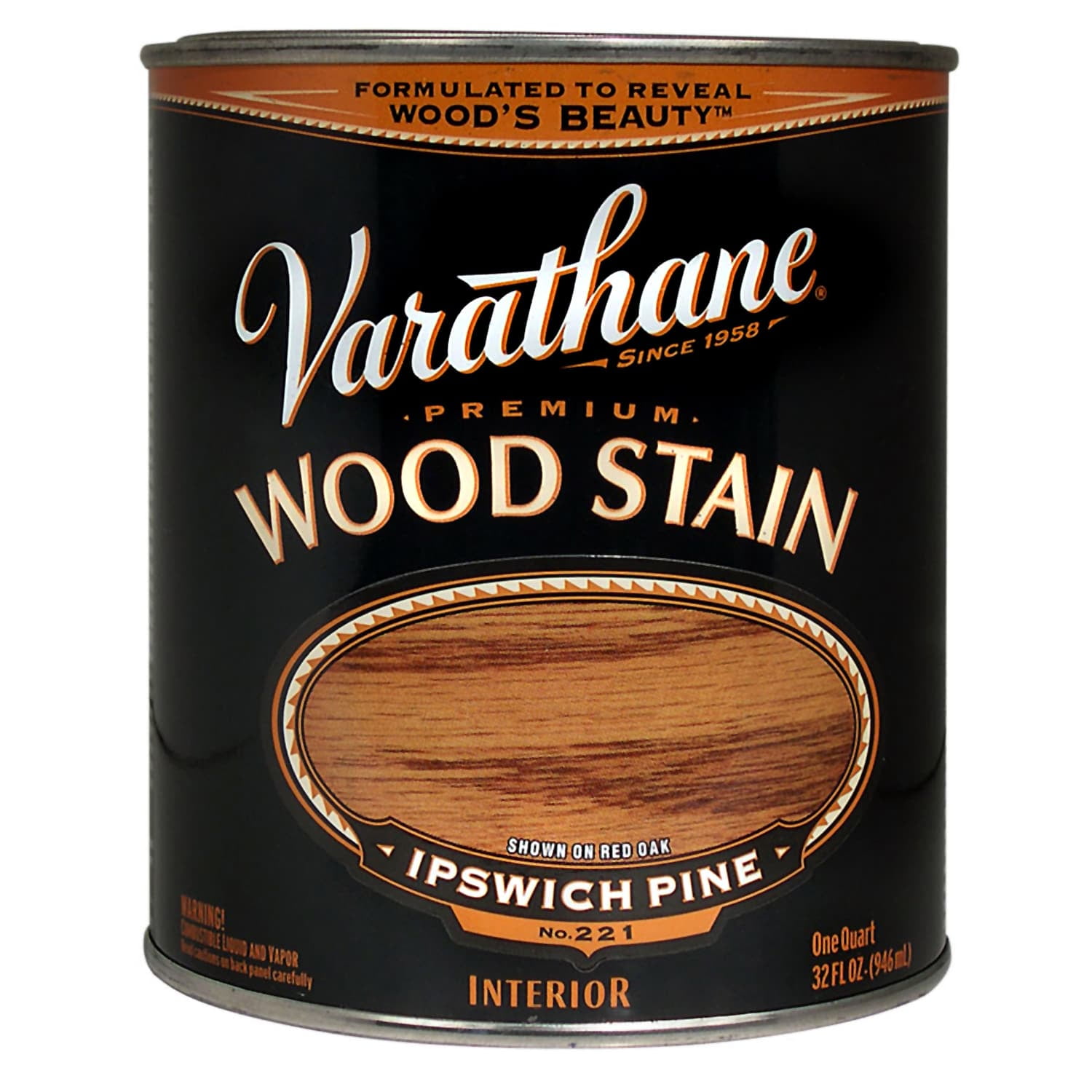 Varathane 211714H 1 Quart Ipswich Pine Premium Wood Stain - Walmart.com